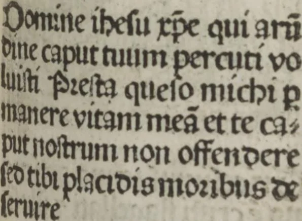 An illustration from Meditatio[ne]s Iordani de vita et passio[n]e Ih[es]u [Christ]i, 1500, leaf 106