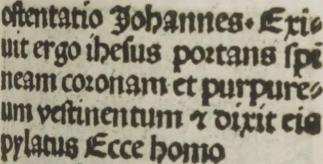 An illustration from Meditatio[ne]s Iordani de vita et passio[n]e Ih[es]u [Christ]i, 1500, leaf 108