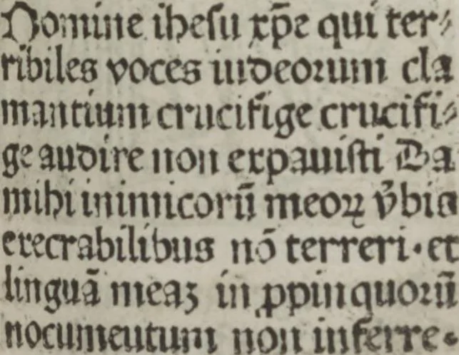 An illustration from Meditatio[ne]s Iordani de vita et passio[n]e Ih[es]u [Christ]i, 1500, leaf 110