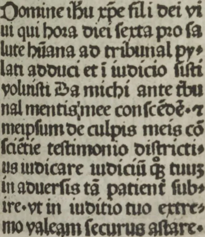 An illustration from Meditatio[ne]s Iordani de vita et passio[n]e Ih[es]u [Christ]i, 1500, leaf 112