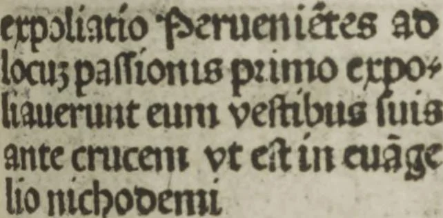 An illustration from Meditatio[ne]s Iordani de vita et passio[n]e Ih[es]u [Christ]i, 1500, leaf 120