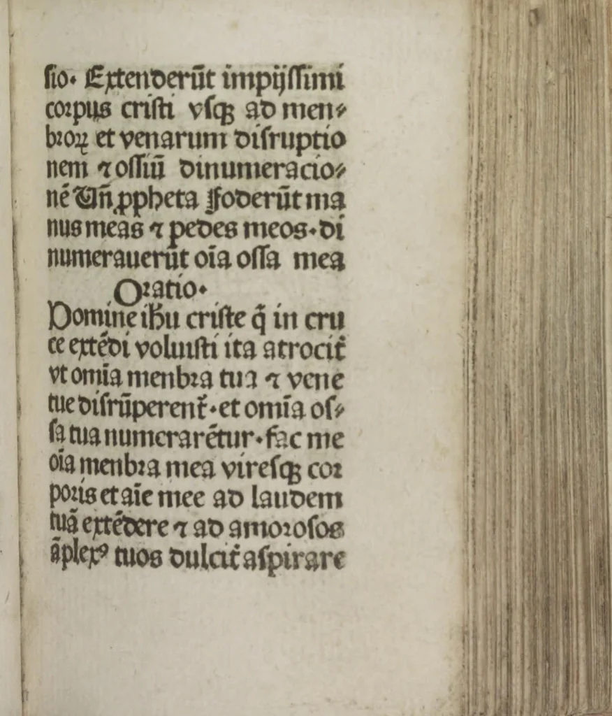 An illustration from Meditatio[ne]s Iordani de vita et passio[n]e Ih[es]u [Christ]i, 1500, leaf 122
