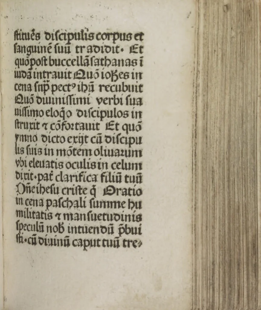 An illustration from Meditatio[ne]s Iordani de vita et passio[n]e Ih[es]u [Christ]i, 1500, leaf 126