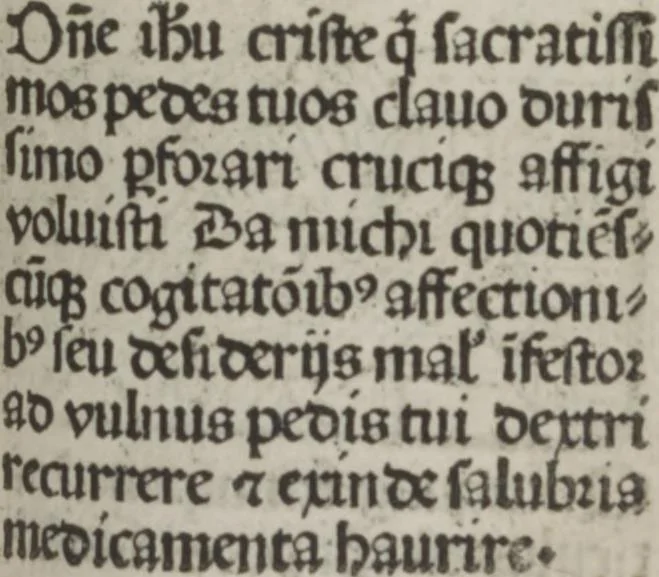 An illustration from Meditatio[ne]s Iordani de vita et passio[n]e Ih[es]u [Christ]i, 1500, leaf 138