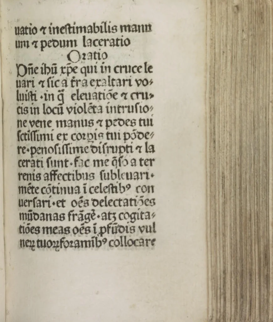 An illustration from Meditatio[ne]s Iordani de vita et passio[n]e Ih[es]u [Christ]i, 1500, leaf 142