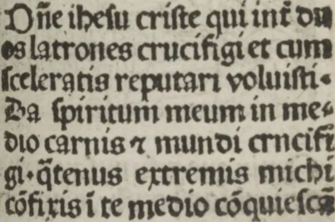 An illustration from Meditatio[ne]s Iordani de vita et passio[n]e Ih[es]u [Christ]i, 1500, leaf 144