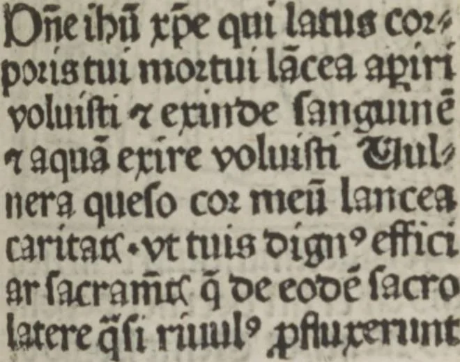 An illustration from Meditatio[ne]s Iordani de vita et passio[n]e Ih[es]u [Christ]i, 1500, leaf 164