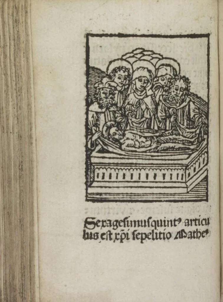 An illustration from Meditatio[ne]s Iordani de vita et passio[n]e Ih[es]u [Christ]i, 1500, leaf 167