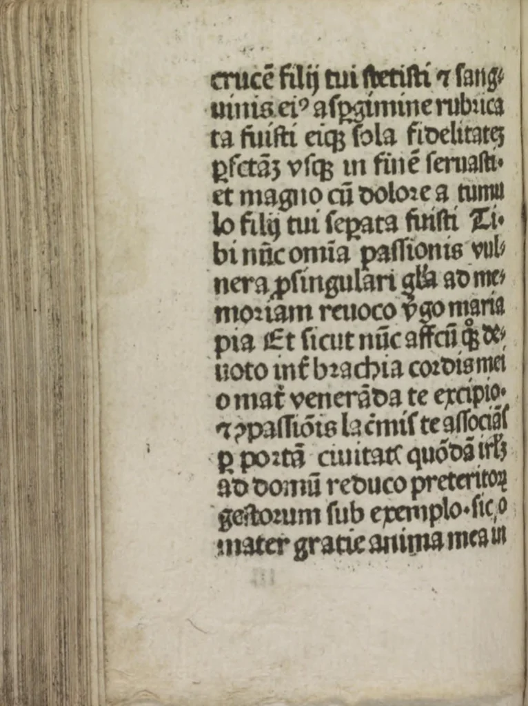 An illustration from Meditatio[ne]s Iordani de vita et passio[n]e Ih[es]u [Christ]i, 1500, leaf 169