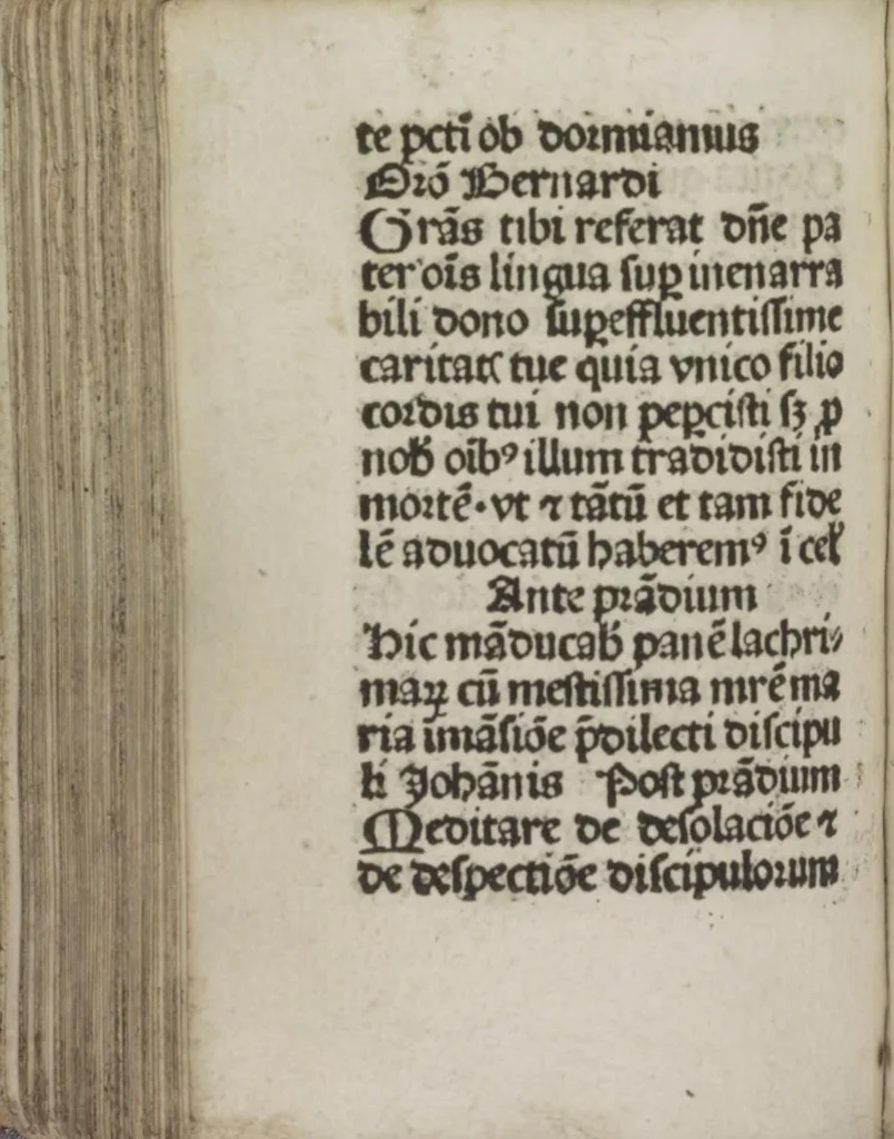 An illustration from Meditatio[ne]s Iordani de vita et passio[n]e Ih[es]u [Christ]i, 1500, leaf 181