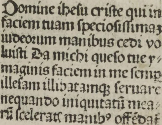 An illustration from Meditatio[ne]s Iordani de vita et passio[n]e Ih[es]u [Christ]i, 1500, leaf 46
