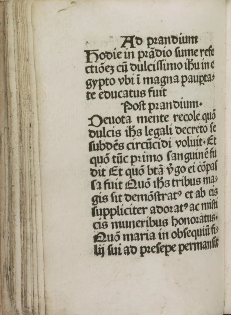 An illustration from Meditatio[ne]s Iordani de vita et passio[n]e Ih[es]u [Christ]i, 1500, leaf 59