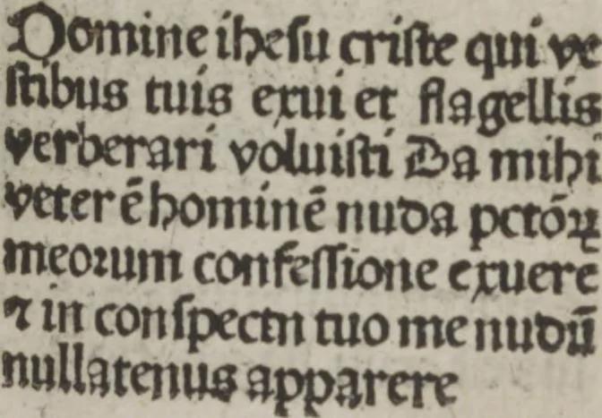 An illustration from Meditatio[ne]s Iordani de vita et passio[n]e Ih[es]u [Christ]i, 1500, leaf 80