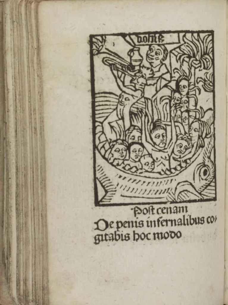 An illustration from Meditatio[ne]s Iordani de vita et passio[n]e Ih[es]u [Christ]i, 1500, leaf 97