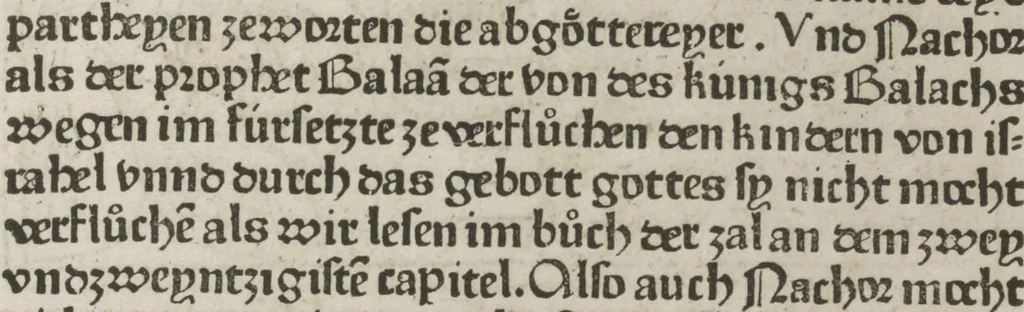 An illustration from Eyn gar loblich ... Cronica sagend von eynem heyligen Kunig mit Namen Josaphat, wie der ward bekeret von eynem heyligen Vatter vnnd Aynsideln genant Barlaam, 1476, leaf 104