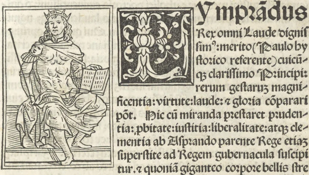 An illustration from Iacobi Gualle iureconsulti Papie sanctuarium, 1505, leaf 108
