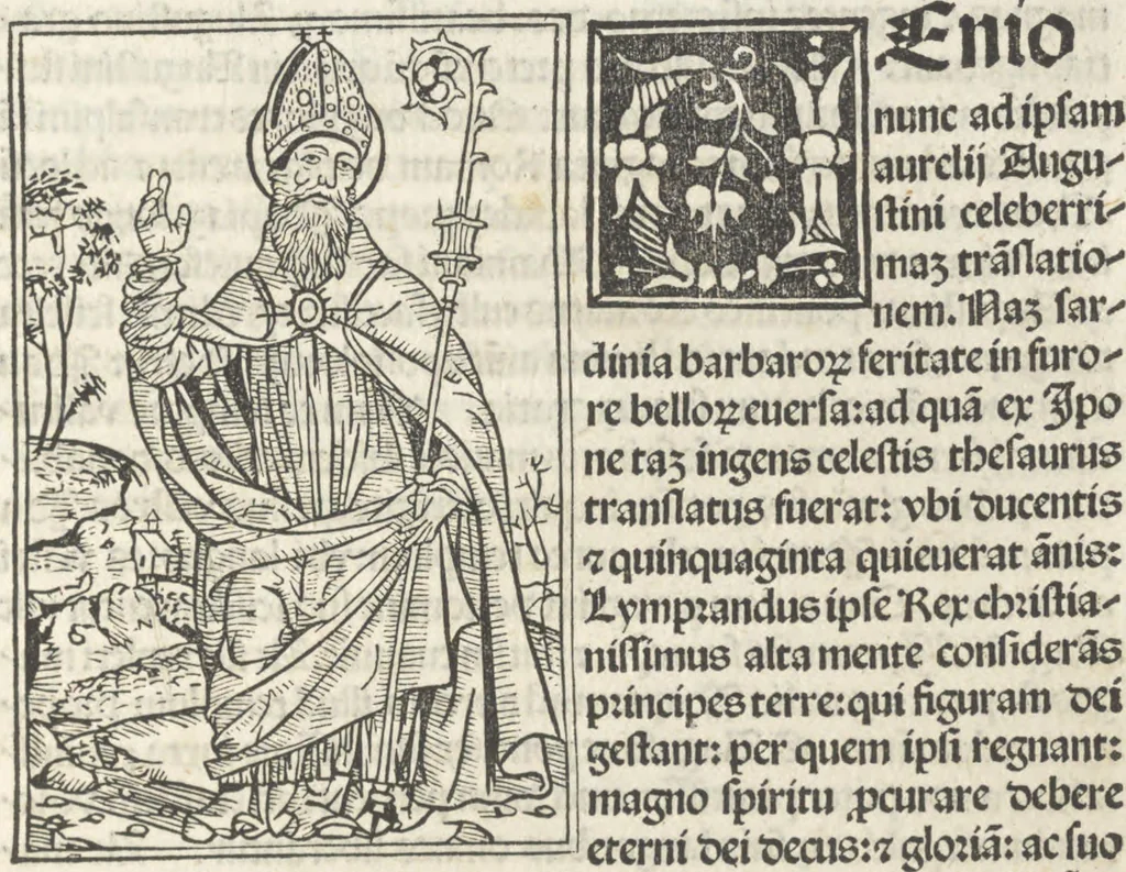 An illustration from Iacobi Gualle iureconsulti Papie sanctuarium, 1505, leaf 110