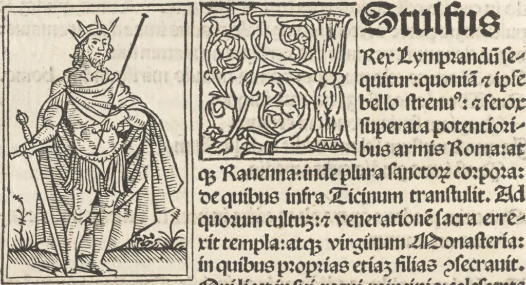 An illustration from Iacobi Gualle iureconsulti Papie sanctuarium, 1505, leaf 125