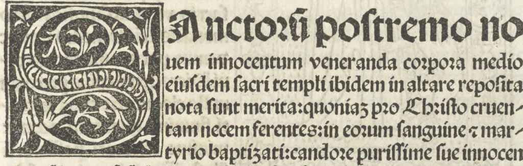An illustration from Iacobi Gualle iureconsulti Papie sanctuarium, 1505, leaf 134