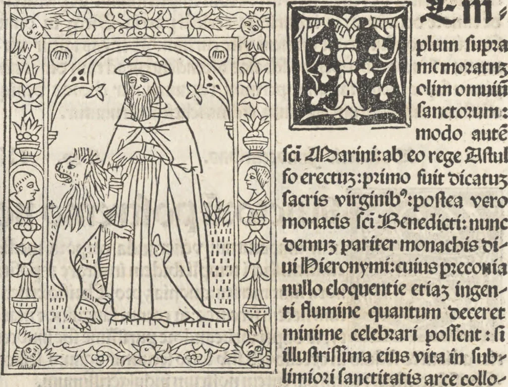 An illustration from Iacobi Gualle iureconsulti Papie sanctuarium, 1505, leaf 135