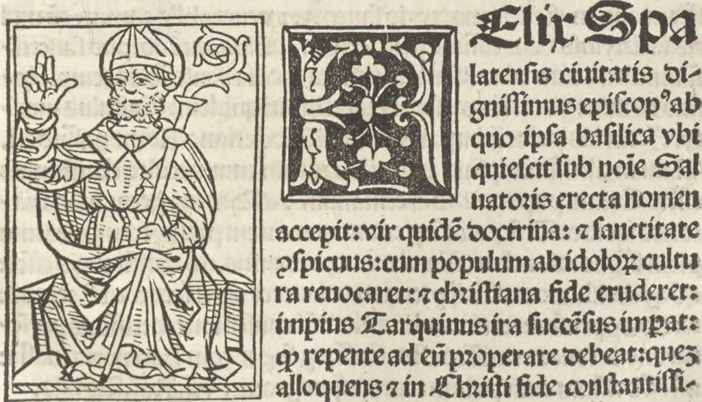 An illustration from Iacobi Gualle iureconsulti Papie sanctuarium, 1505, leaf 140