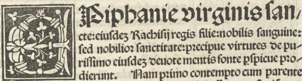 An illustration from Iacobi Gualle iureconsulti Papie sanctuarium, 1505, leaf 156
