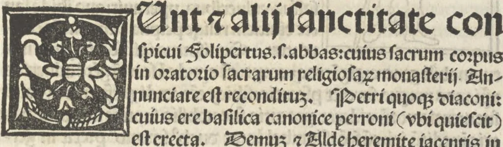 An illustration from Iacobi Gualle iureconsulti Papie sanctuarium, 1505, leaf 170