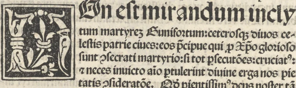 An illustration from Iacobi Gualle iureconsulti Papie sanctuarium, 1505, leaf 173