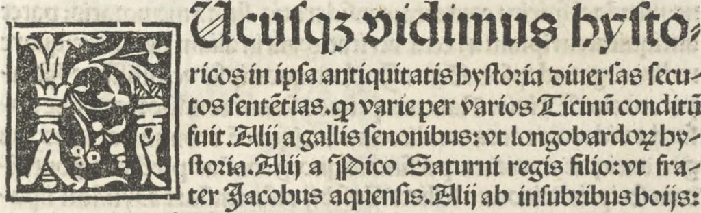 An illustration from Iacobi Gualle iureconsulti Papie sanctuarium, 1505, leaf 186