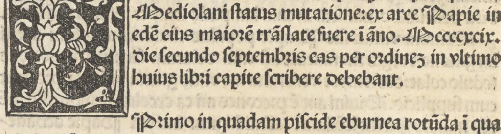 An illustration from Iacobi Gualle iureconsulti Papie sanctuarium, 1505, leaf 193