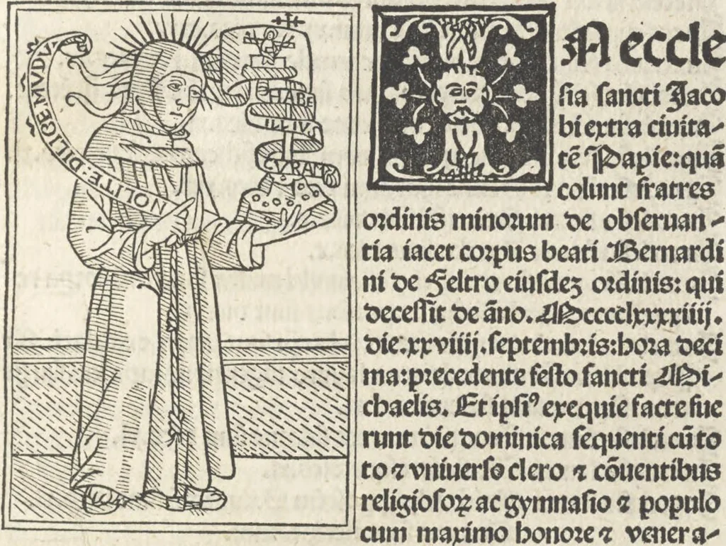 An illustration from Iacobi Gualle iureconsulti Papie sanctuarium, 1505, leaf 200
