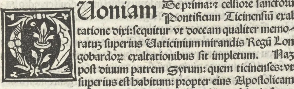 An illustration from Iacobi Gualle iureconsulti Papie sanctuarium, 1505, leaf 24