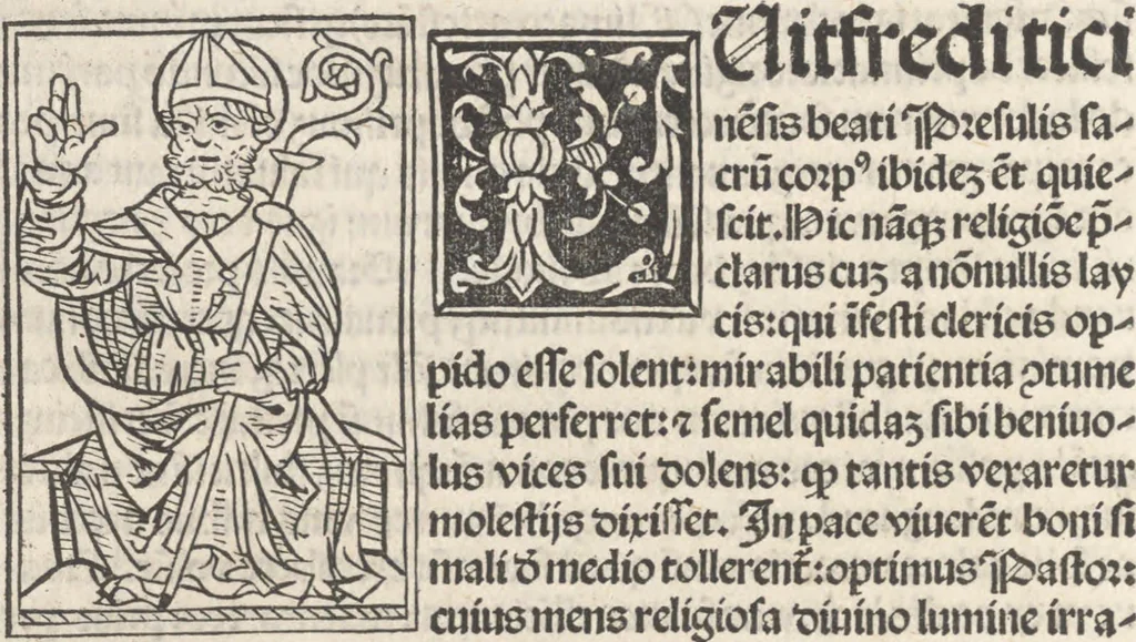 An illustration from Iacobi Gualle iureconsulti Papie sanctuarium, 1505, leaf 51