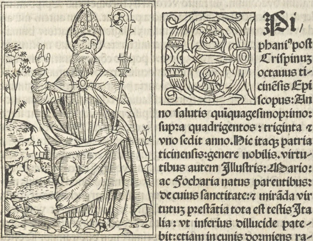 An illustration from Iacobi Gualle iureconsulti Papie sanctuarium, 1505, leaf 66