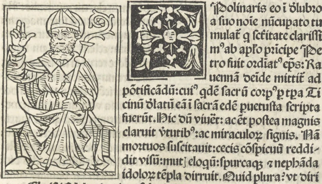 An illustration from Iacobi Gualle iureconsulti Papie sanctuarium, 1505, leaf 86