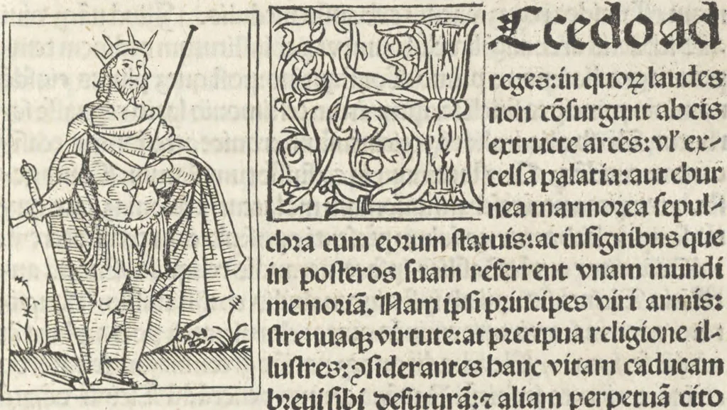 An illustration from Iacobi Gualle iureconsulti Papie sanctuarium, 1505, leaf 92