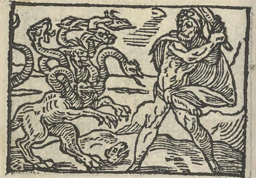 An illustration from Le theatre des bons engins, auquel sont contenuz cent emblemes moraulx, 1546, leaf 115