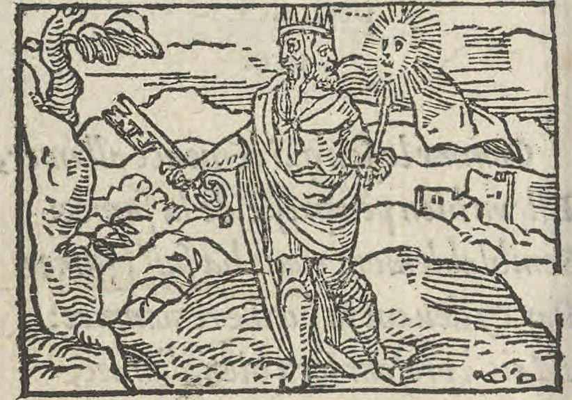 An illustration from Le theatre des bons engins, auquel sont contenuz cent emblemes moraulx, 1546, leaf 17