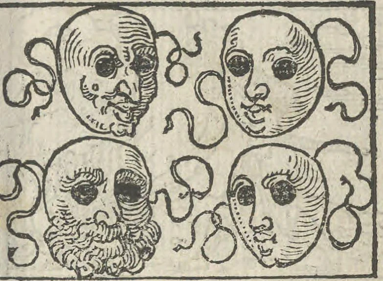 An illustration from Le theatre des bons engins, auquel sont contenuz cent emblemes moraulx, 1546, leaf 22