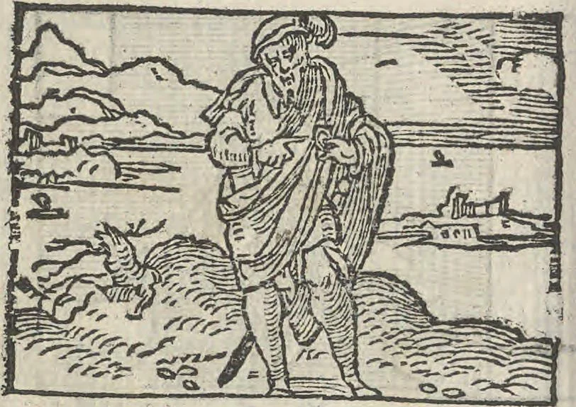 An illustration from Le theatre des bons engins, auquel sont contenuz cent emblemes moraulx, 1546, leaf 25