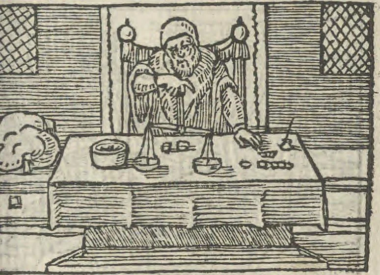 An illustration from Le theatre des bons engins, auquel sont contenuz cent emblemes moraulx, 1546, leaf 26