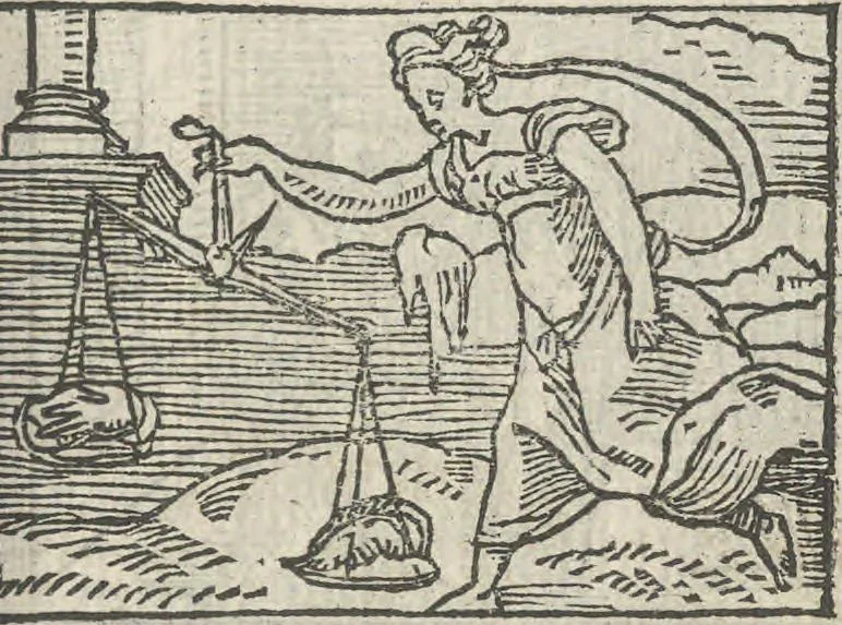 An illustration from Le theatre des bons engins, auquel sont contenuz cent emblemes moraulx, 1546, leaf 30