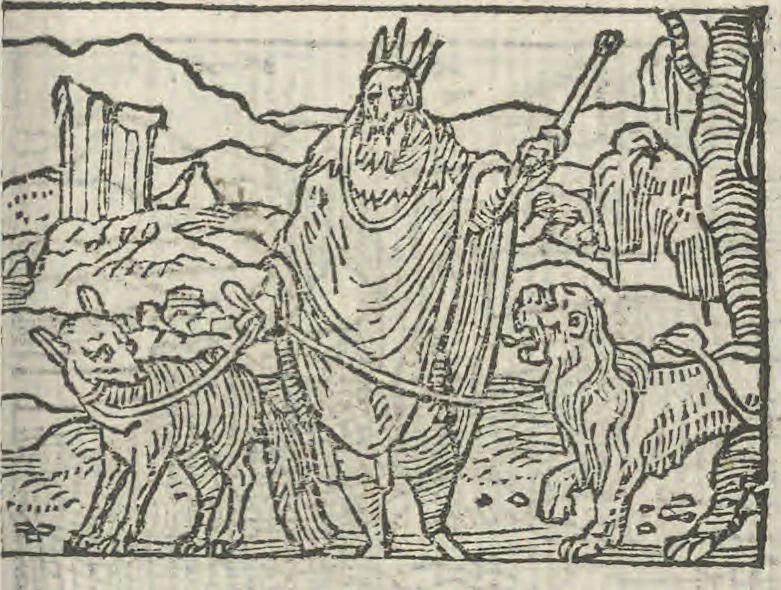 An illustration from Le theatre des bons engins, auquel sont contenuz cent emblemes moraulx, 1546, leaf 38
