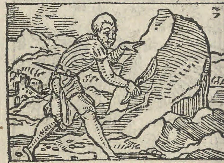 An illustration from Le theatre des bons engins, auquel sont contenuz cent emblemes moraulx, 1546, leaf 49