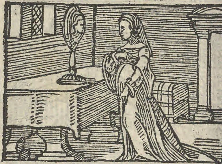 An illustration from Le theatre des bons engins, auquel sont contenuz cent emblemes moraulx, 1546, leaf 53