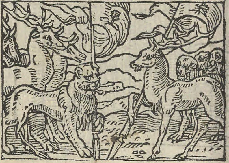An illustration from Le theatre des bons engins, auquel sont contenuz cent emblemes moraulx, 1546, leaf 55