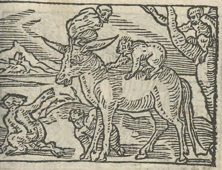 An illustration from Le theatre des bons engins, auquel sont contenuz cent emblemes moraulx, 1546, leaf 58