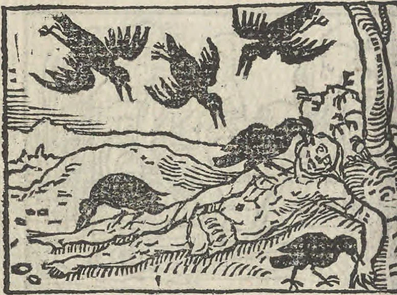 An illustration from Le theatre des bons engins, auquel sont contenuz cent emblemes moraulx, 1546, leaf 61