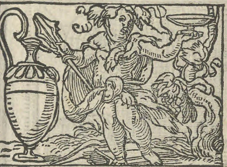 An illustration from Le theatre des bons engins, auquel sont contenuz cent emblemes moraulx, 1546, leaf 64
