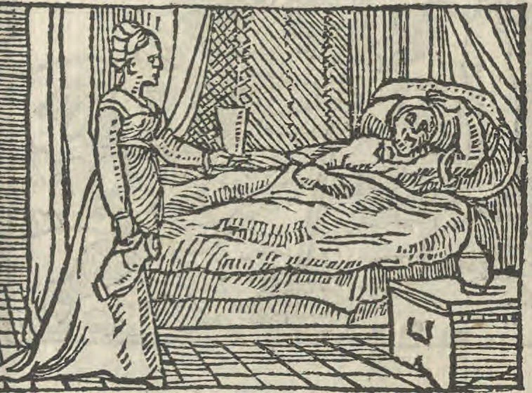 An illustration from Le theatre des bons engins, auquel sont contenuz cent emblemes moraulx, 1546, leaf 66